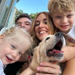 Hollywuff: Chiara Ferragni mit Familie und Hund