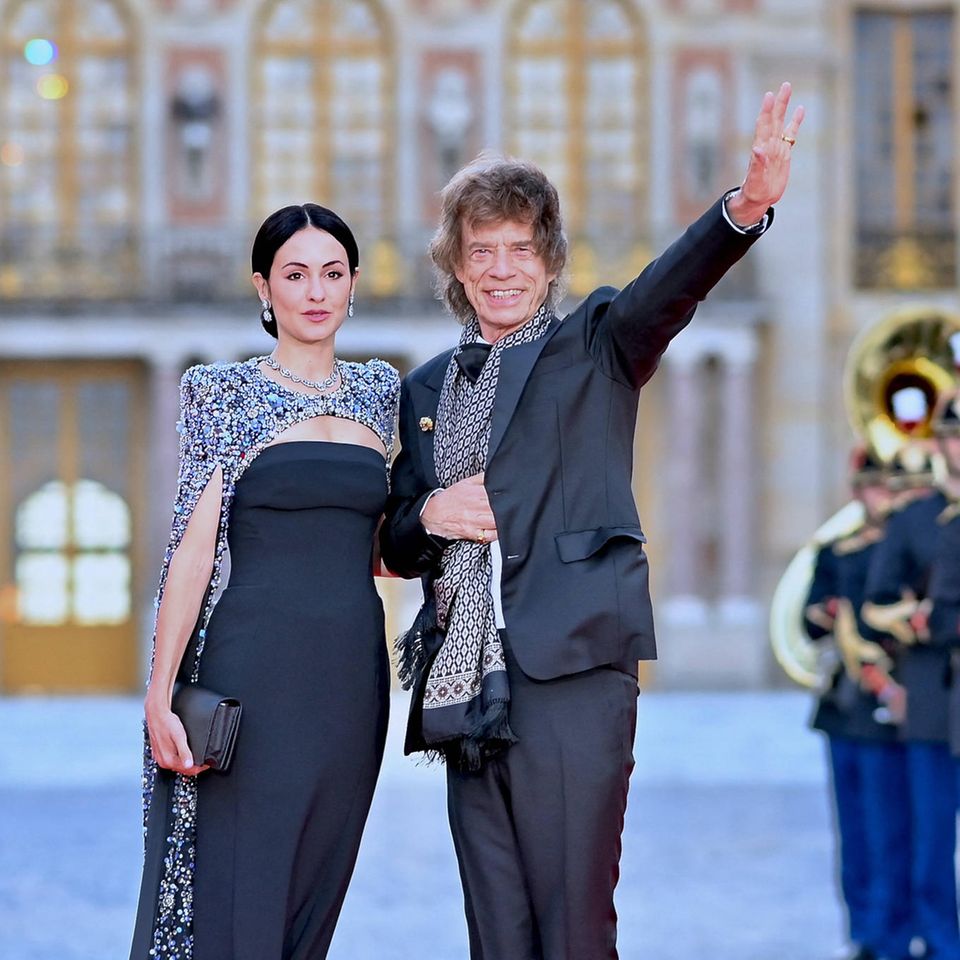 Melanie Hamrick und Mick Jagger