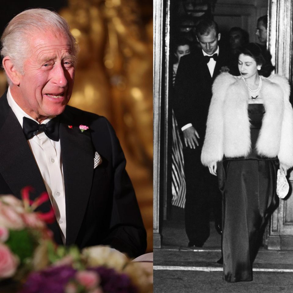 König Charles + Queen Elizabeth