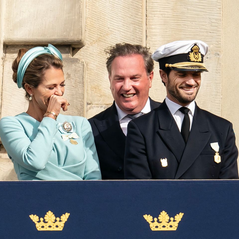 Prinzessin Madeleine, Chris O'Neill, Prinz Carl Philipp und Prinzessin Sofia