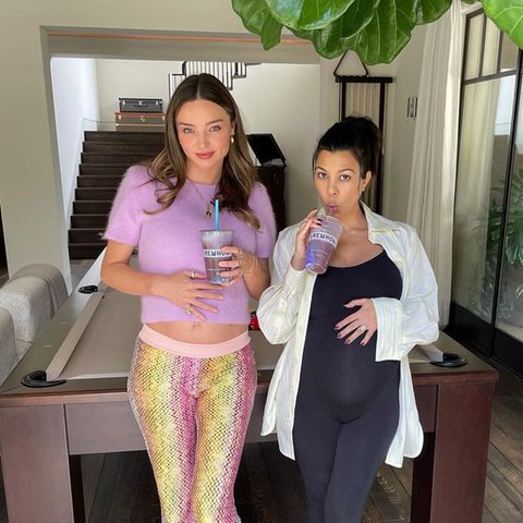Miranda Kerr und Kourtney Kardashian