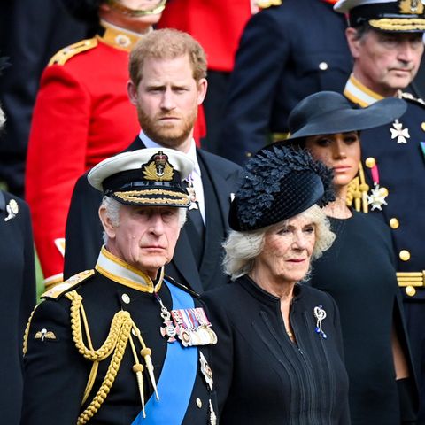 Prinz Harry, Herzogin Meghan, König Charles und Königin Camilla