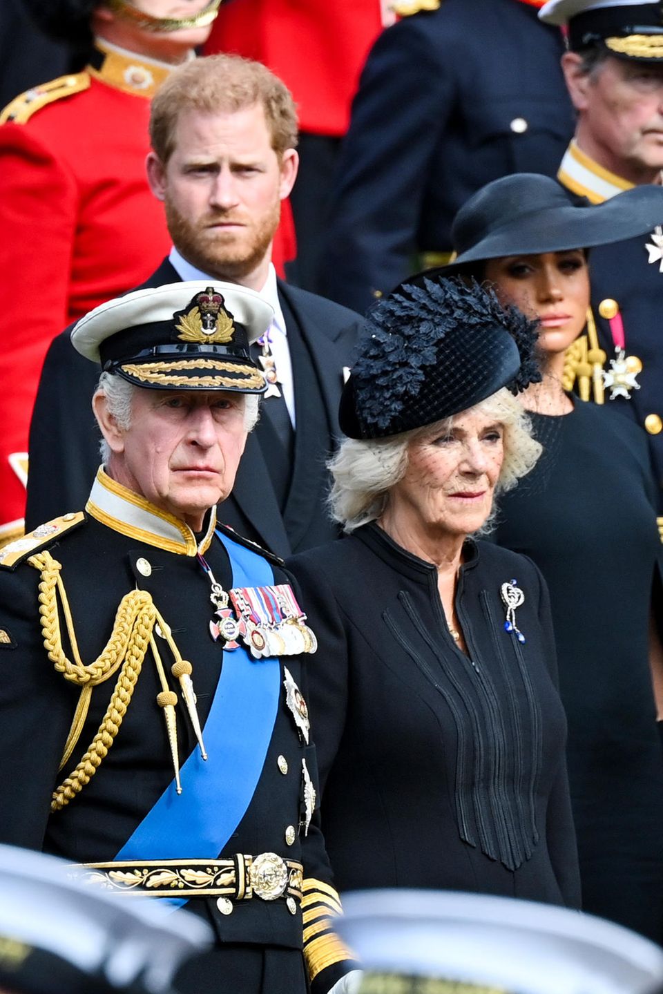 Prinz Harry, Herzogin Meghan, König Charles und Königin Camilla
