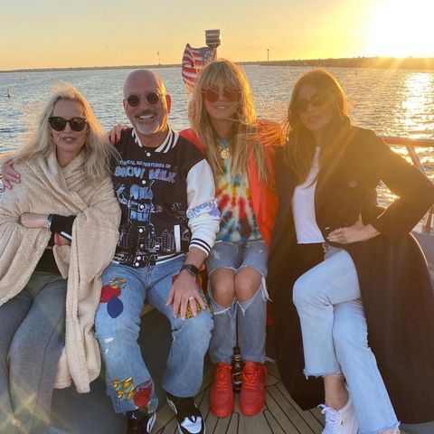 Jacht-Urlaub: Heidi Klum, Howie Mandel und Sofia Vergara