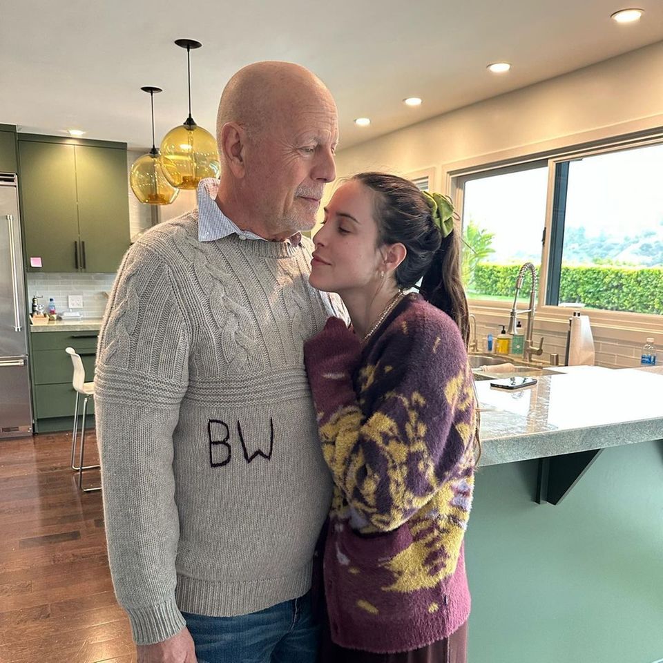 Bruce Willis: Rührende Reaktion seiner Töchter auf TV-Auftritt von Emma