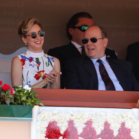 Jazmin Grace Grimaldi und Fürst Albert