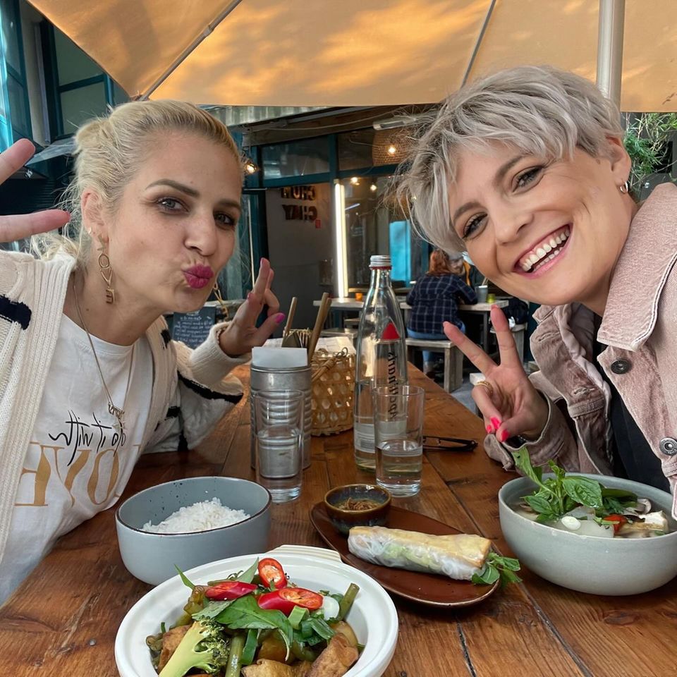 Susan Sideropoulos und Freundin Doreen