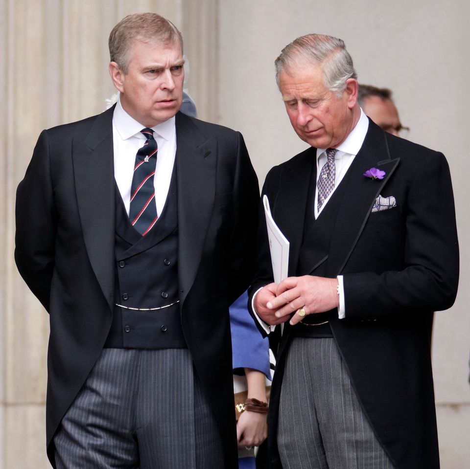 Prinz Andrew und König Charles