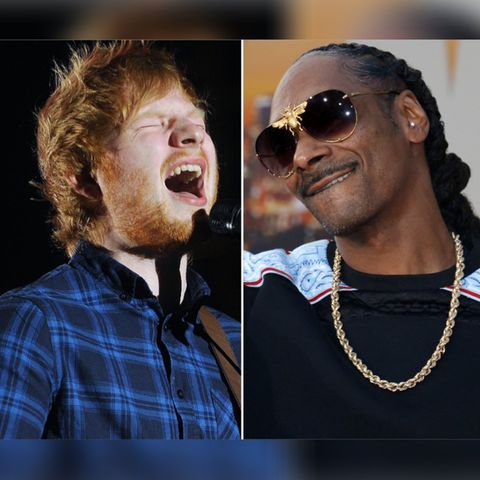 Ed Sheeran und Snoop Dogg rauchten zusammen Marihuana.
