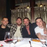 Familie Beckham: David Beckham, Brooklyn Beckham, Lionel Messi
