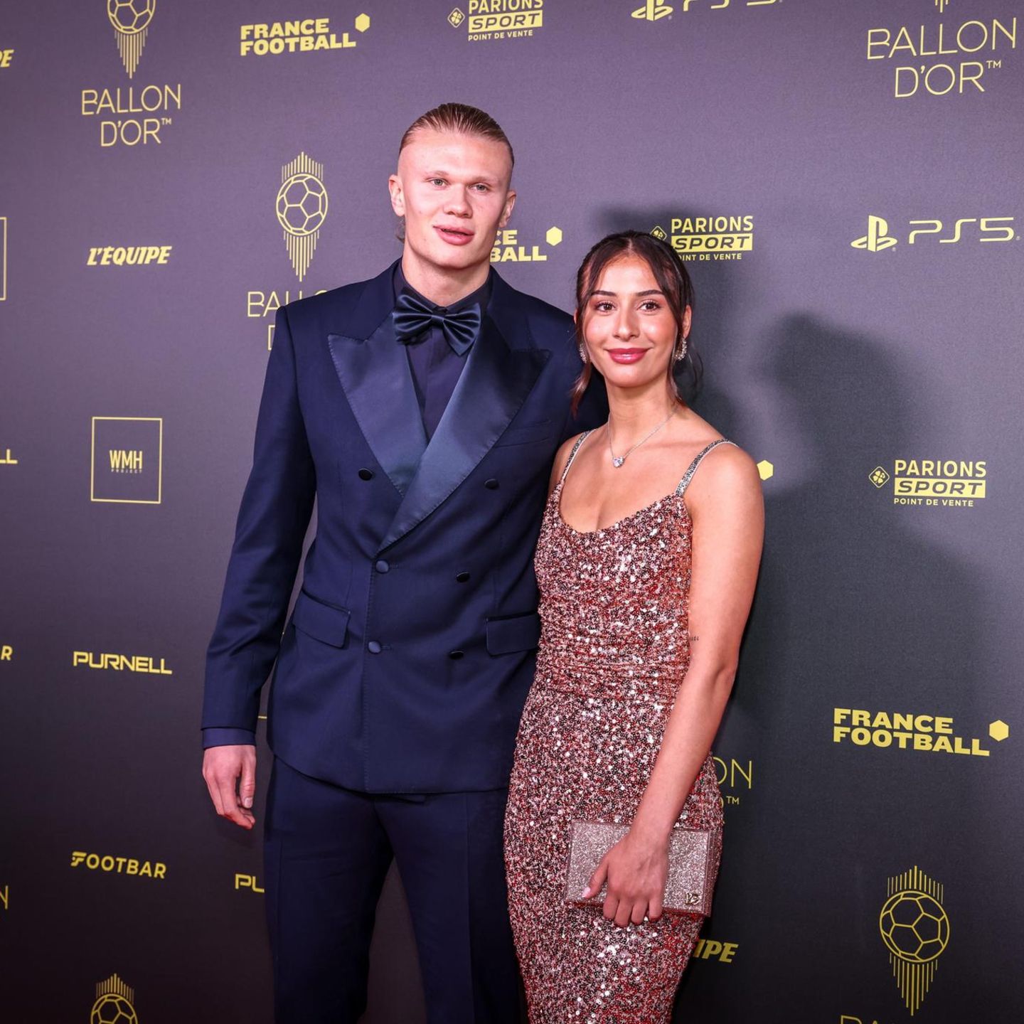 Erling Haaland: Erster Auftritt mit Freundin beim Ballon DOr | GALA.de