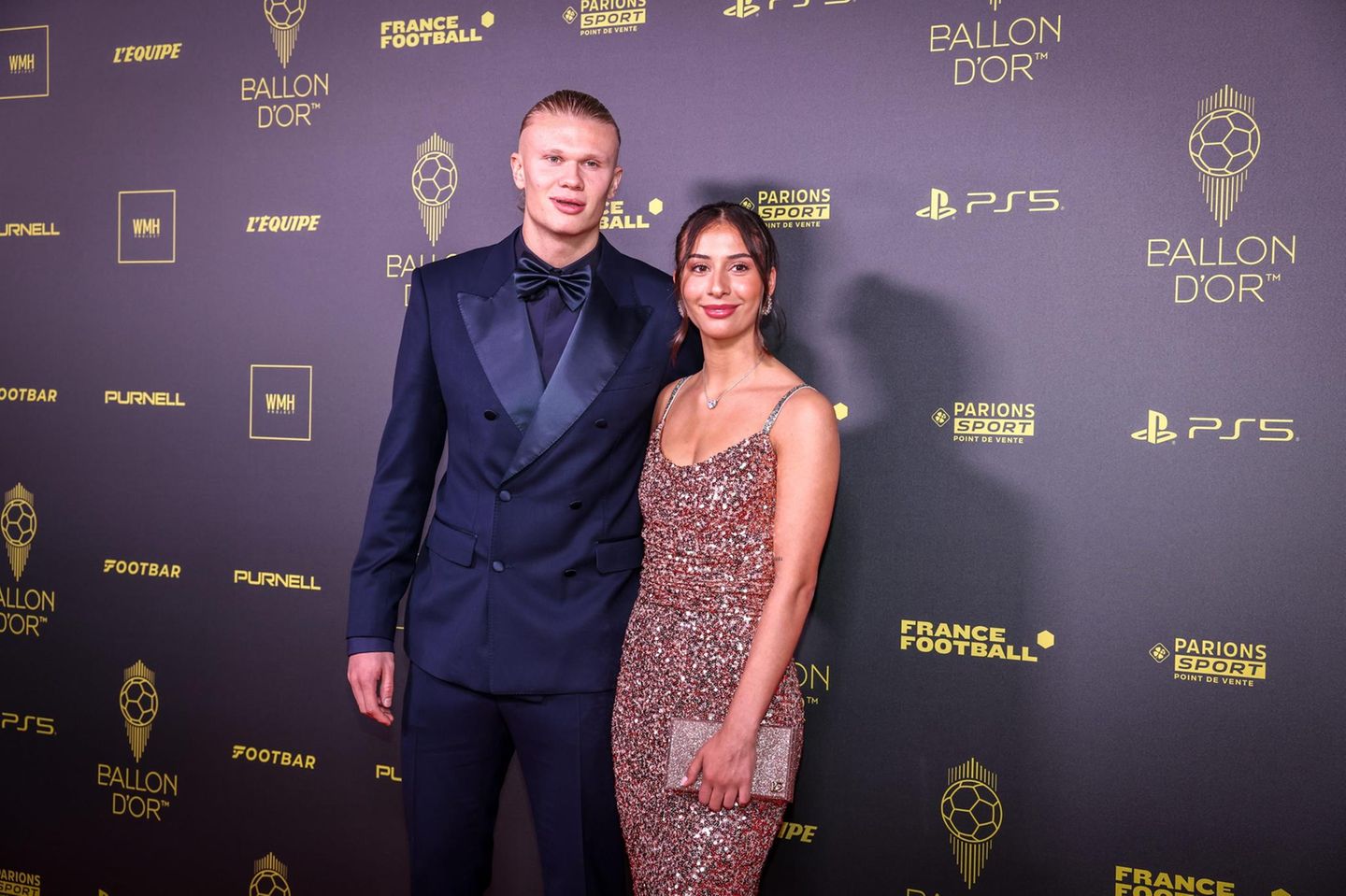 Erling Haaland: Erster Auftritt mit Freundin beim Ballon DOr | GALA.de