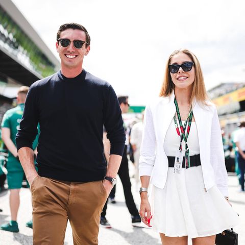 Mark Mateschitz und Victoria Swarovski beim Formel-1-Rennen in Österreich