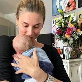 Star-babys 2023: Claudelle Deckert mit Enkel
