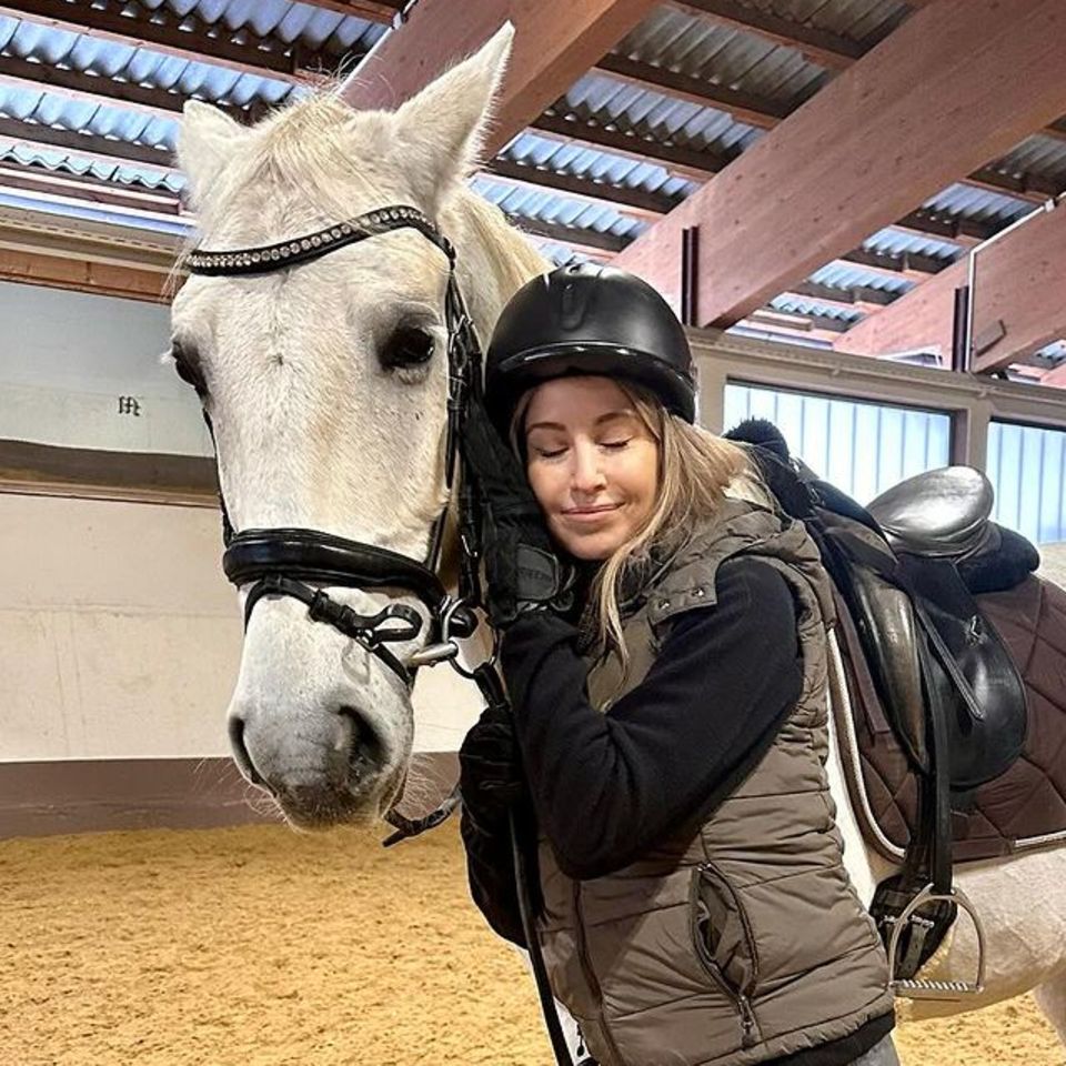 Beim Reiten