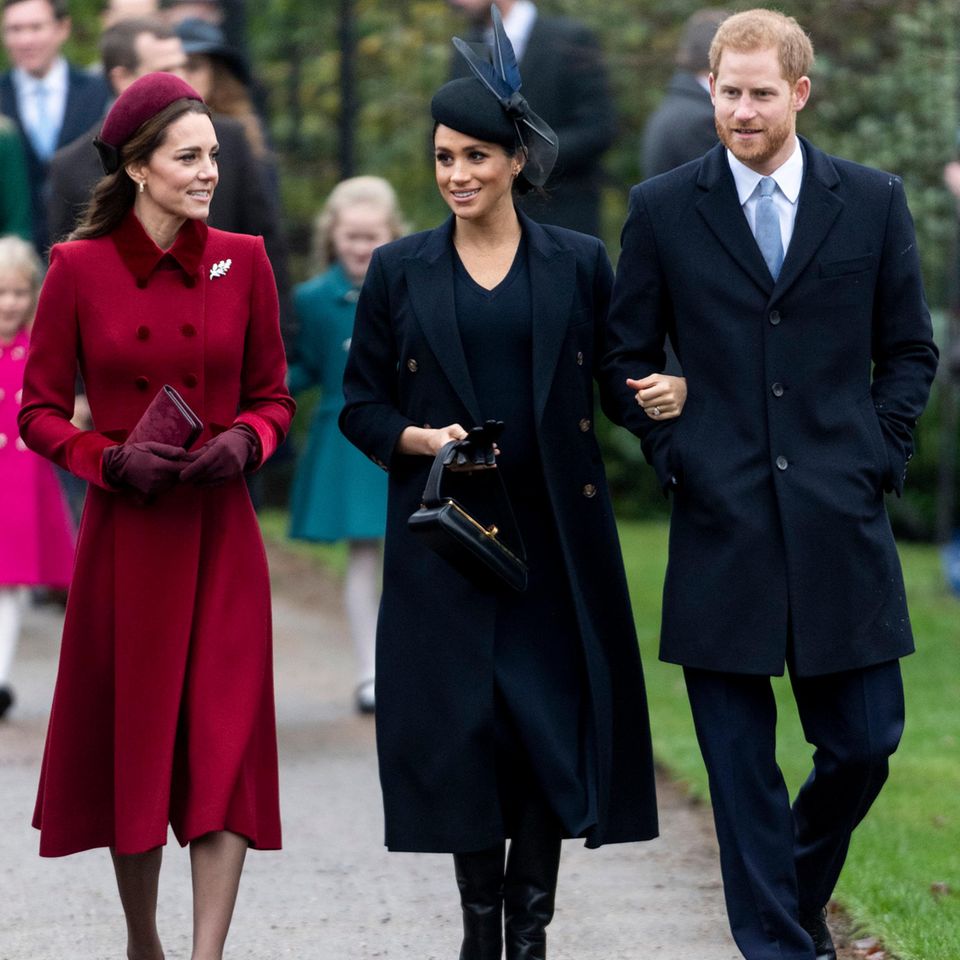 Catherine, Princess of Wales, Herzogin Meghan und Prinz Harry