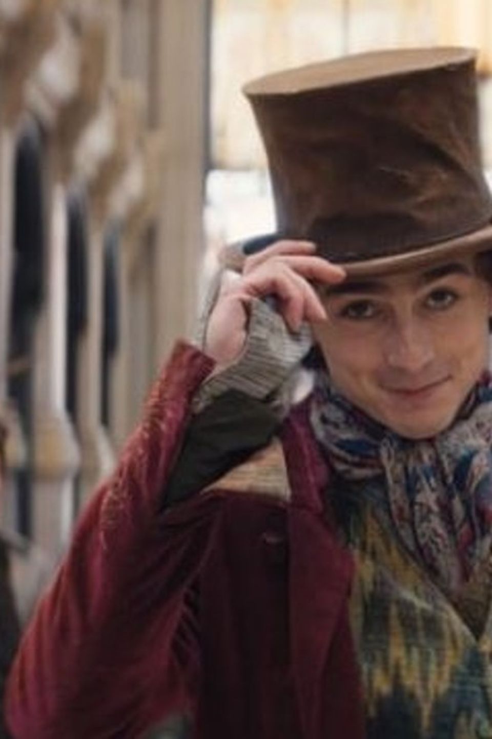 Bezaubert als Willy Wonka: Timothée Chalamet.