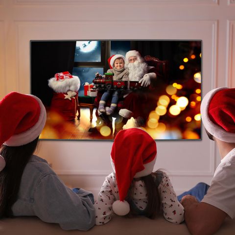 Weihnachten ist das Fest der Lichter, Liebe und Familienfernsehabende