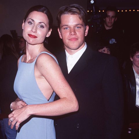 Minnie Driver und Matt Damon im Jahr 1997