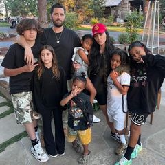 Kim Kardashian mit Kids und Scott