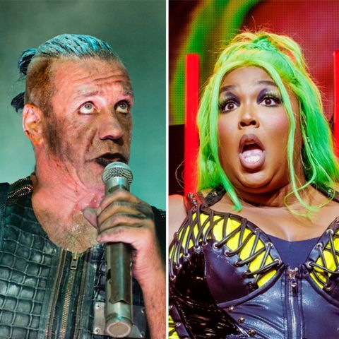 Rammstein-Boss Till Lindemann und US-Sängerin Lizzo ernteten 2023 vorwiegend negative Schlagzeilen.