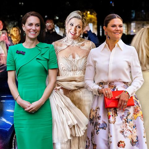 Jahresrückblick: Die schönsten Royal-Looks 2023 mit Königin Máxima, Catherine, Victoria und Co.