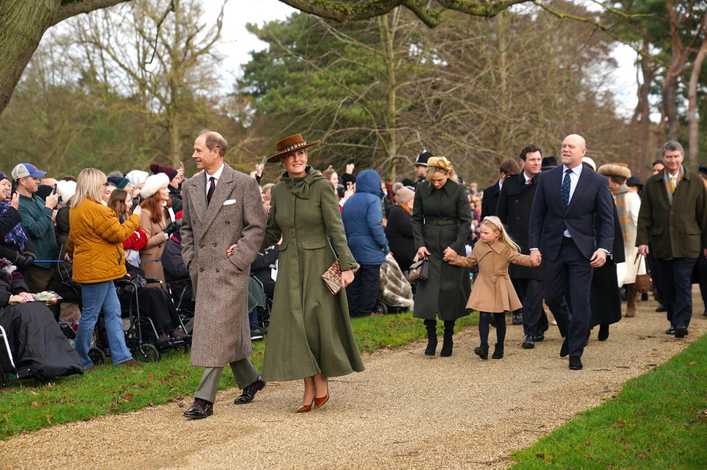 Royal Family Die schönsten Bilder des Weihnachtsgottesdienstes GALA.de