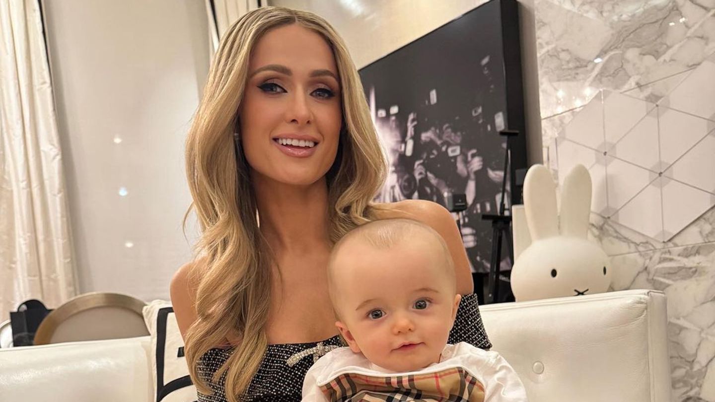 Paris Hilton Shares Intimate Moments with Son Phoenix in First Encounter Video