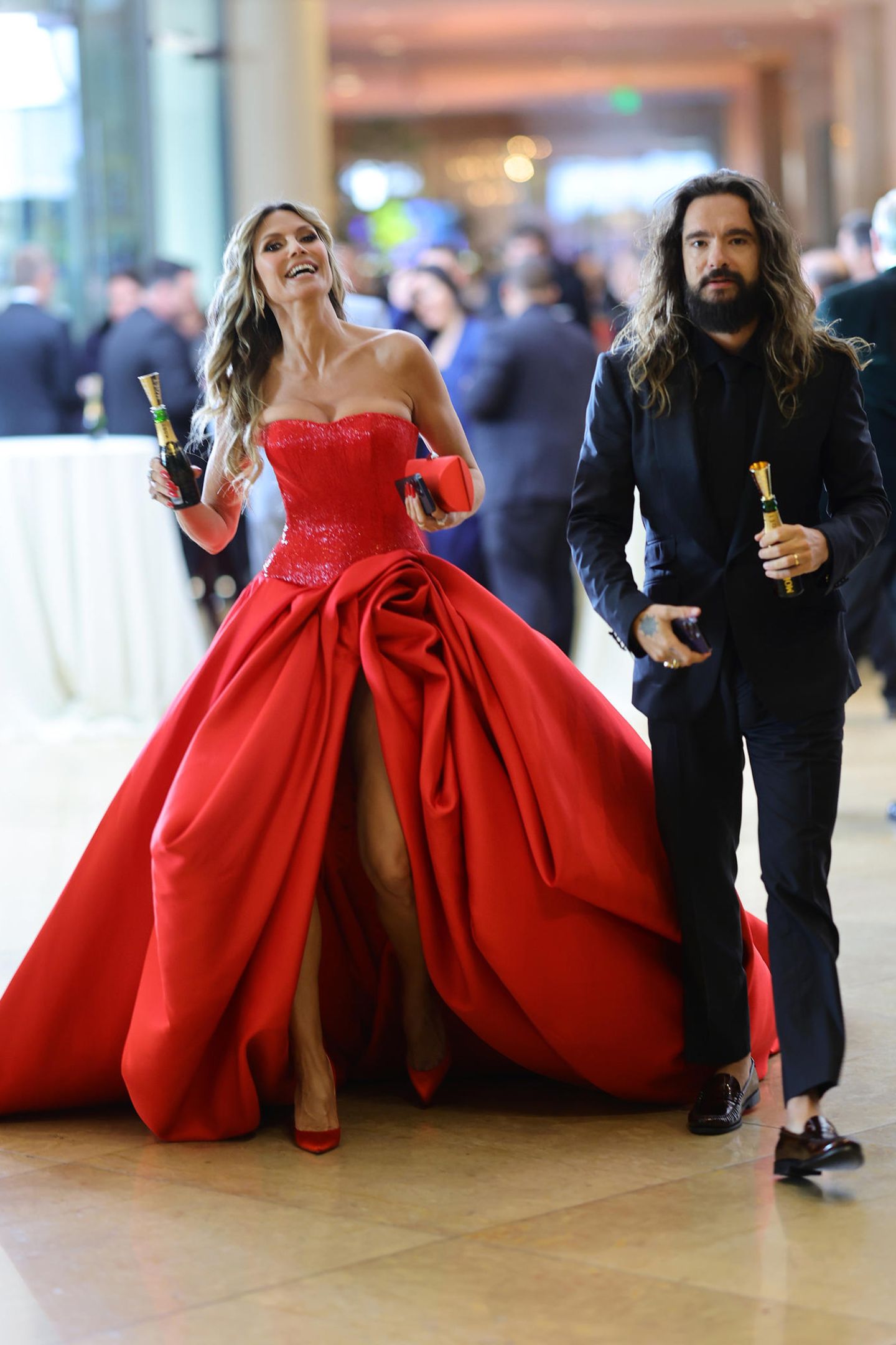 Stars bei den Golden Globes 2024 Die schönsten Begegnungen Backstage