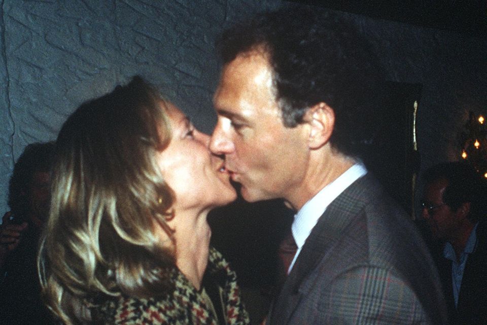 Sybille und Franz Beckenbauer 1990 bei der Feier zu seinem 45. Geburtstag.