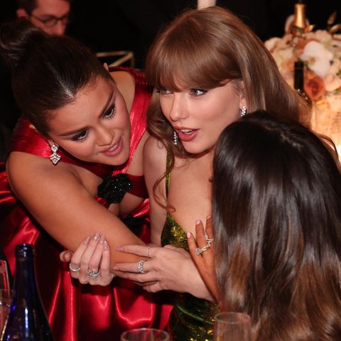 Selena Gomez und Taylor Swift bei den Golden Globes