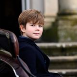 Im November zeigt sich Prinz Vincent dann wieder von seiner ruhigen Seite bei einem Event auf dem Jagdschloss Eremitage in Dyrehaven. 