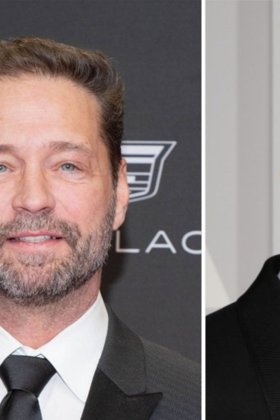 Jason Priestley (l.) und Brad Pitt teilten sich für kurze Zeit eine WG in einem "schäbigen Teil von Los Angeles".