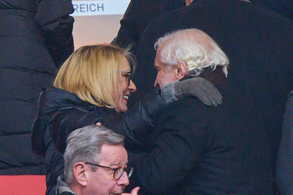 Heidi Beckenbauer und Rudi Völler