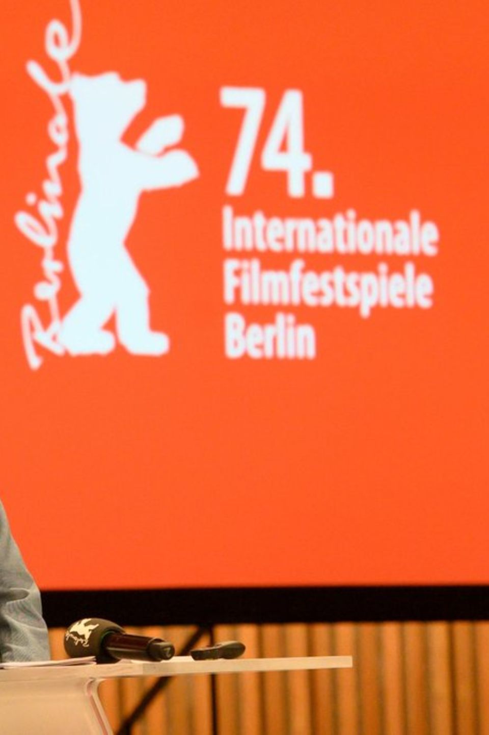 Mariette Rissenbeek und Carlo Chatrian stellen das Programm der 74. Berlinale vor.