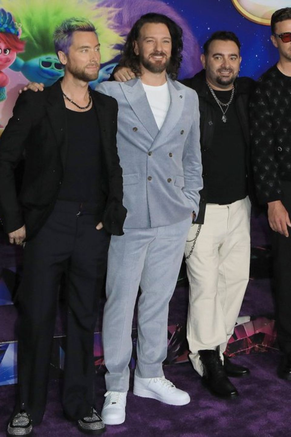 Vereinte Boygroup: *NSYNC bei der Premiere von "Trolls - Gemeinsam stark".