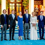 Oktober 2021 Die Hochzeit von Prinz Pavlos Bruder Philippos und NinaFlohr wird für die Royals zum großen Familienfest. 
