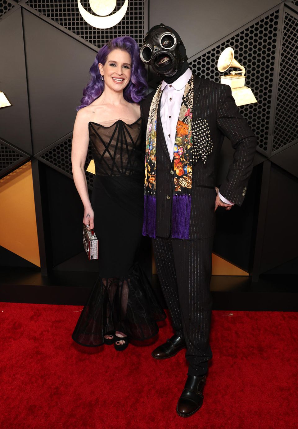 Kelly Osbourne und Sid Wilson bei den Grammys 2024