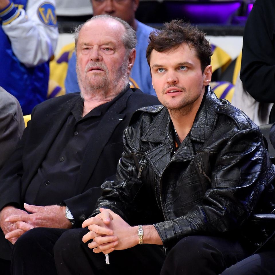 Jack Nicholson mit seinem Sohn Ray