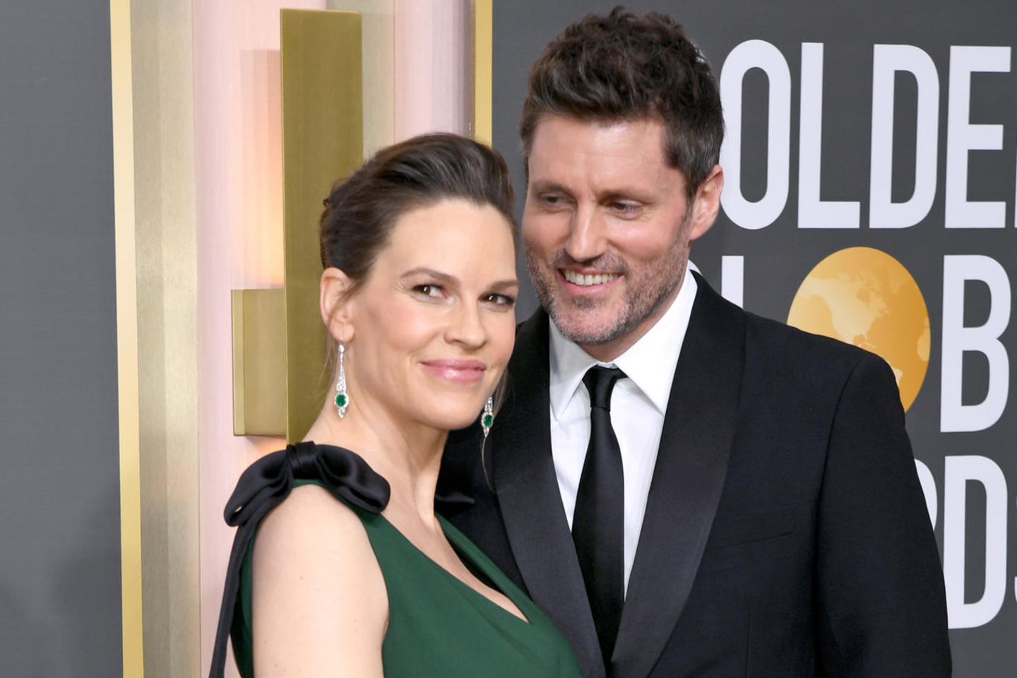 Hilary Swank und Philip Schneider