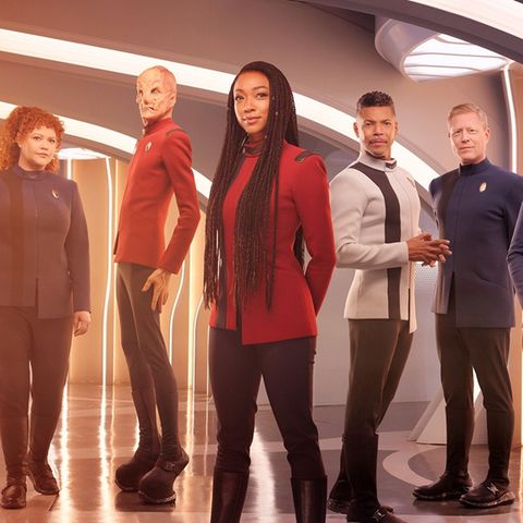 "Star Trek: Discovery": Captain Burnham (Sonequa Martin-Green) und ihre Crew.