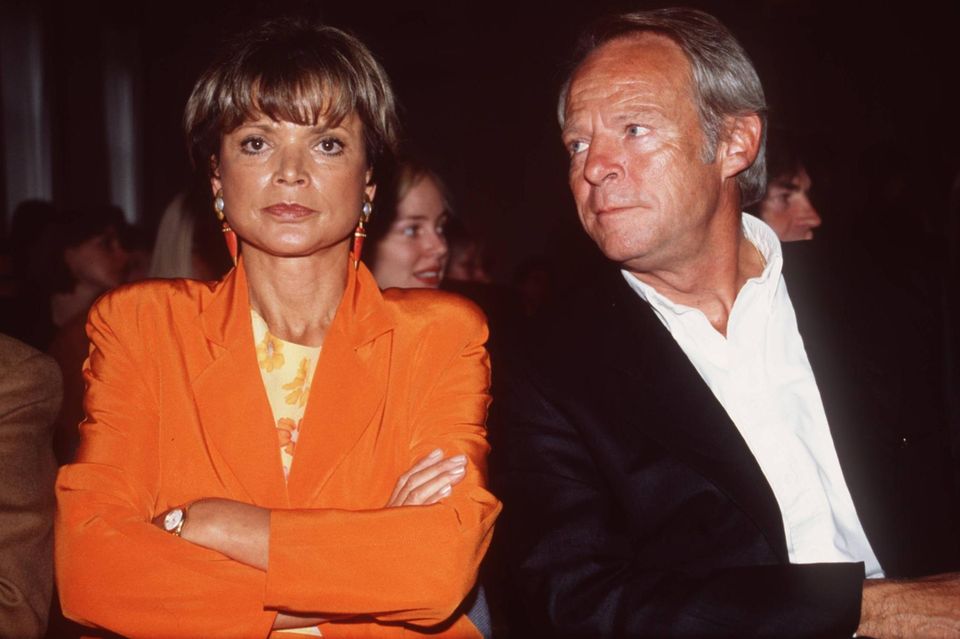 Uschi Glas und Bernd Tewaag im Jahr 1995