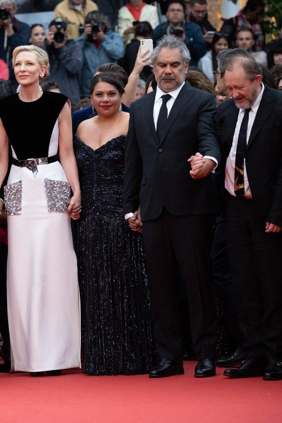 Cate Blanchett, Deborah Mailman, Wayne Blair und Andrew Upton in Cannes