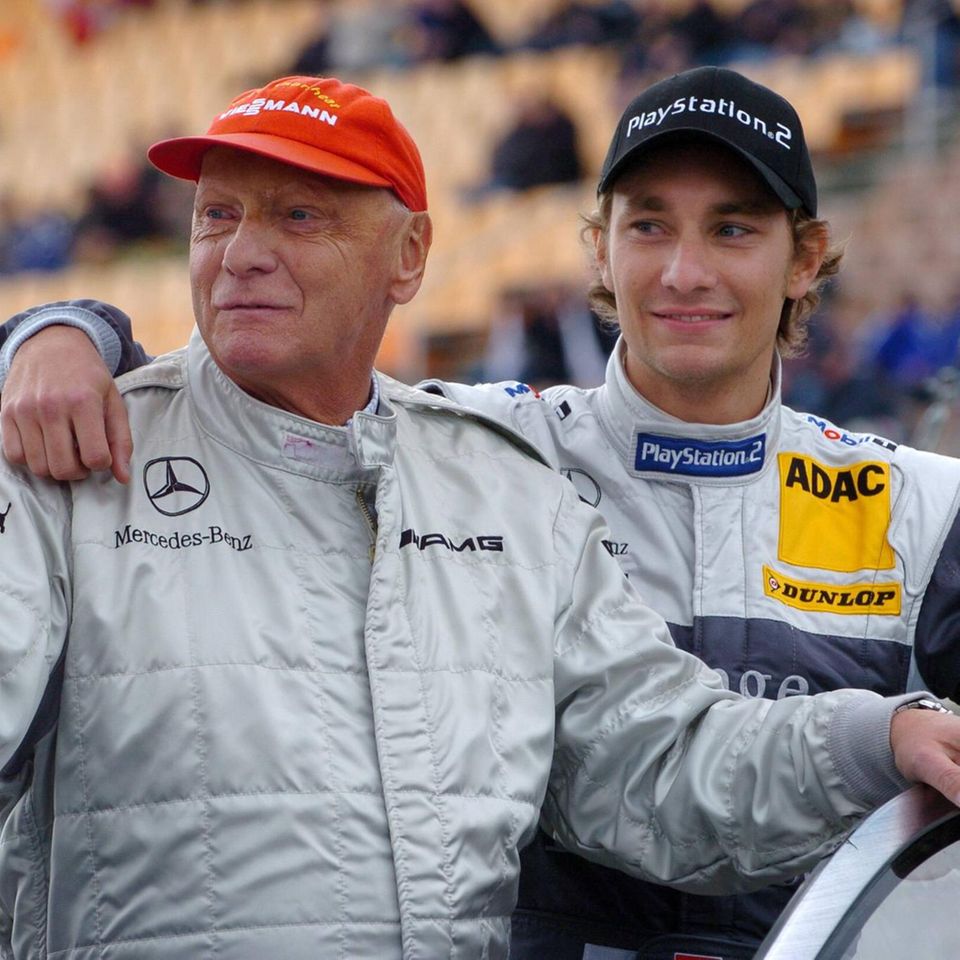 Niki Lauda (†) mit Sohn Mathias Lauda