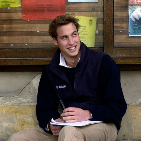 Prinz William in seinem letzten Jahr als Student an der St. Andrews University in Schottland