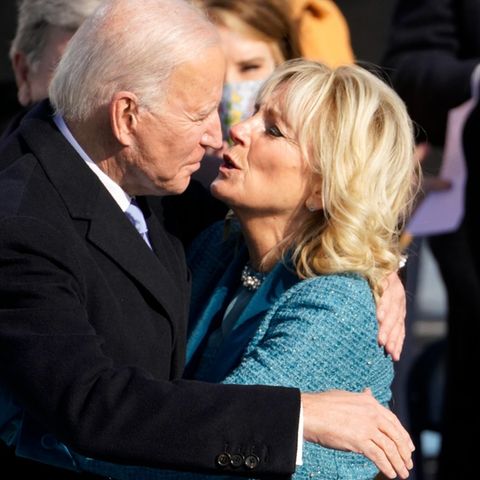 Joe und Jill Biden scheuen sich nicht davor, ihre Liebe öffentlich zu zeigen.