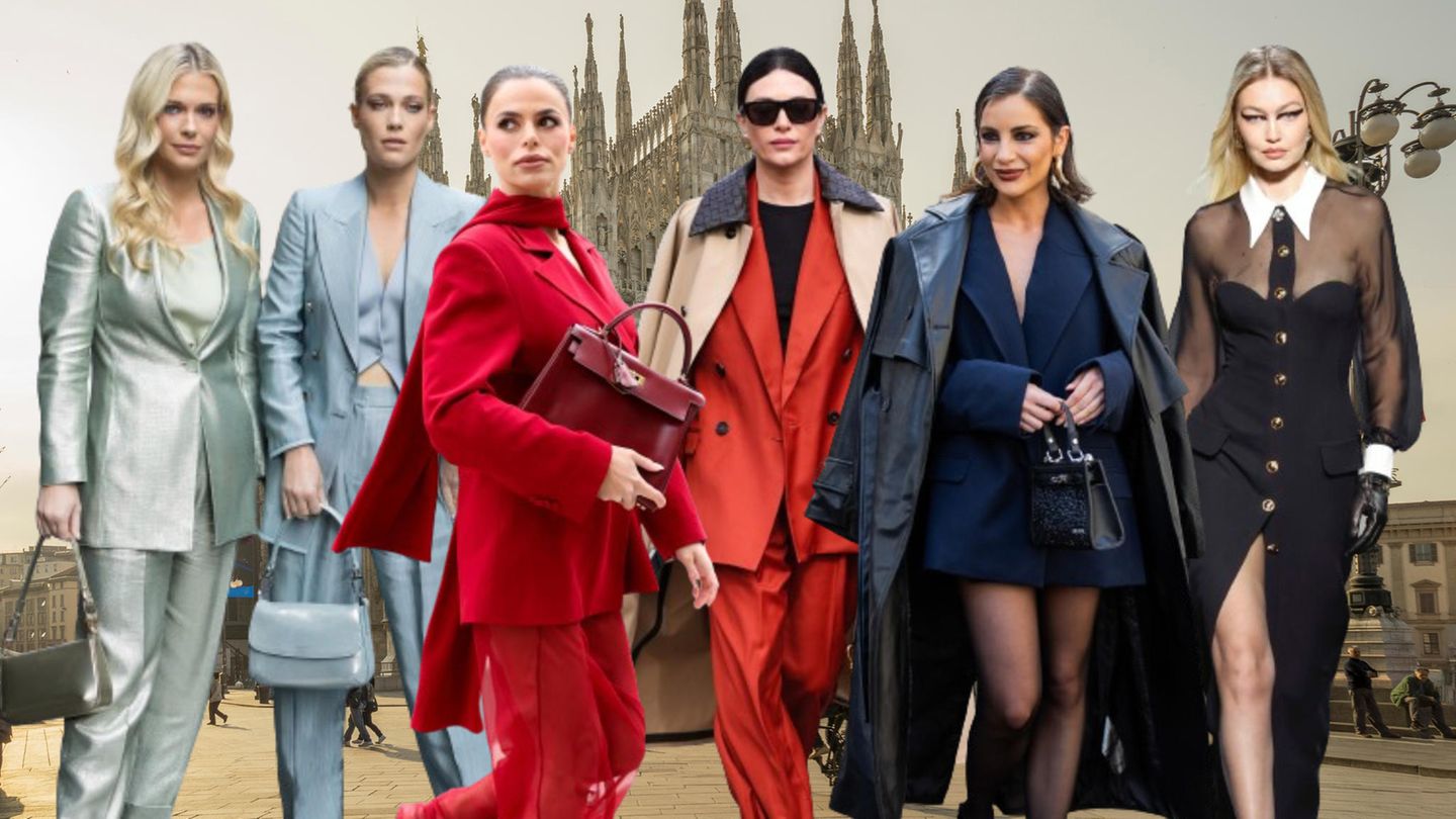 Mailand Fashion Week 2024 Die Stars und ihre schönsten Styles aus der