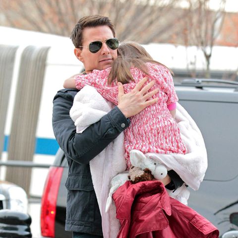 Tom Cruise mit Tochter Suri im Jahr 2011