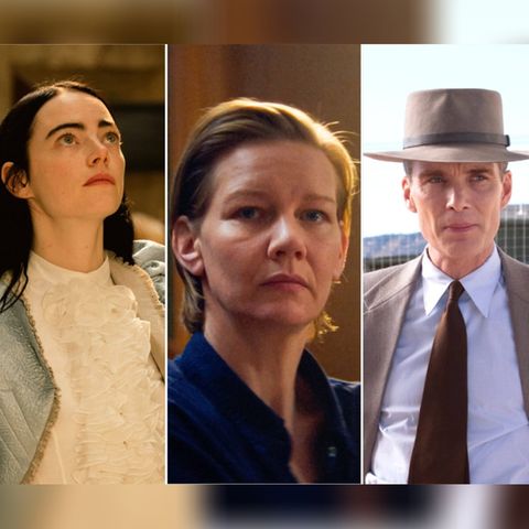 "Poor Things" mit Emma Stone (l.) und "Oppenheimer" mit Cillian Murphy (r.) sind die absoluten Top-Favoriten bei den Oscars. H