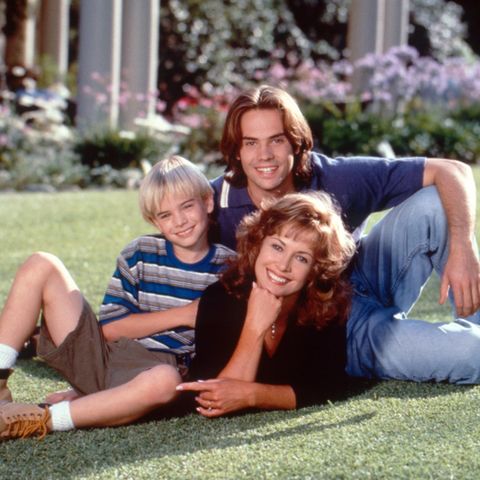 David Gallagher, Barry Watson und Catherine Hicks in der ersten Staffel "Eine himmlische Familie"